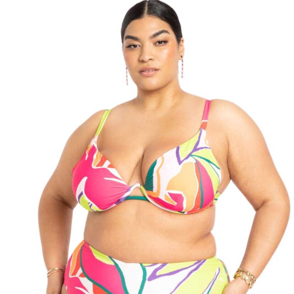 Gabi Fresh Swim x ELOQUII Underwire Bikini Top